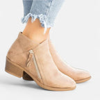 Eliaro Moda | Botas Ortopédicas de Cuero para Mujer – Comodidad Terapéutica, Estilo Sofisticado