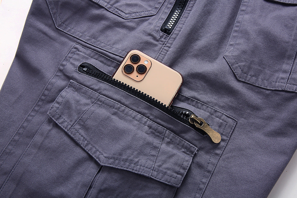 Men's Tactical Cargo Shorts with Multi-Pocket Storage