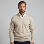 Men's Cashmere V-Neck Sweater
