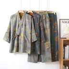 Pure Soft Cotton Kimono Sleepwear Set