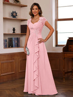 Chiffon Mother of the Bride Dress