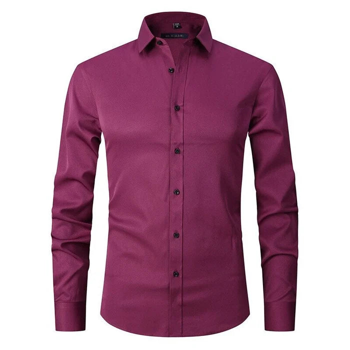 Slim-Fit Stretch Shirt
