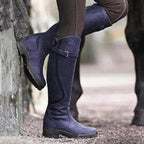 Women's Leather Knee-High Waterproof Boots
