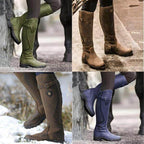 Women's Leather Knee-High Waterproof Boots