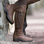 Women's Leather Knee-High Waterproof Boots