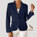 Women's One-Button Tailored Blazer