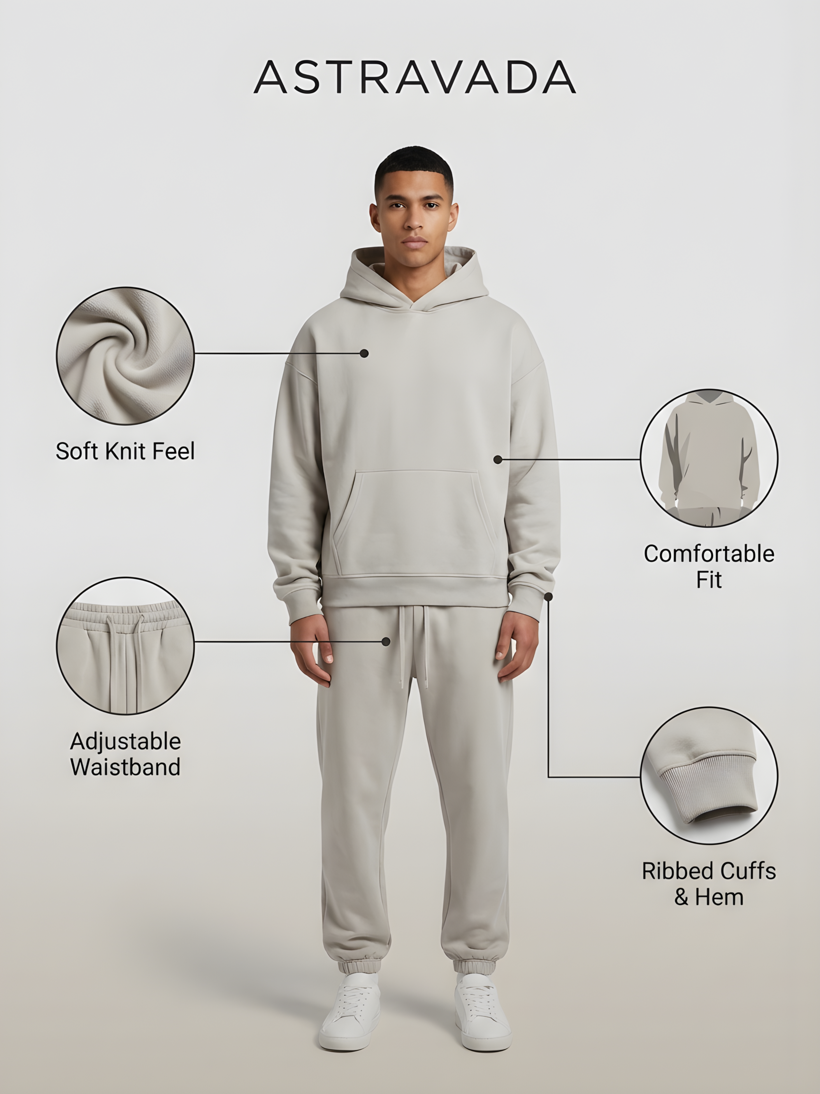 Hoodie Jogger Travel Set