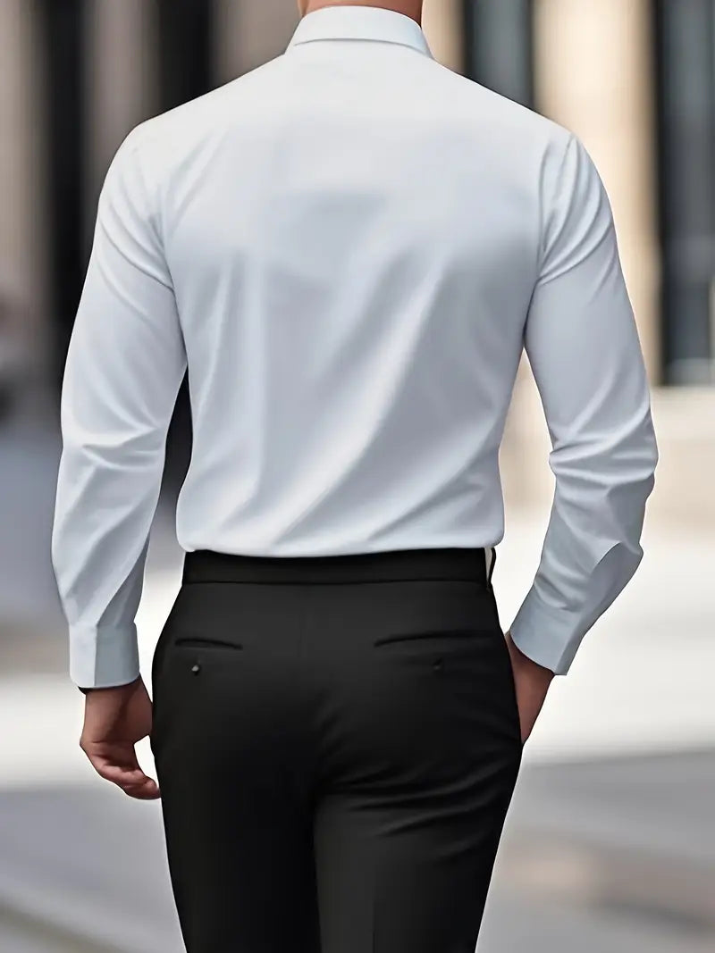 Slim Fit Wrinkle-Resistant Shirt