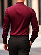 Slim Fit Wrinkle-Resistant Shirt