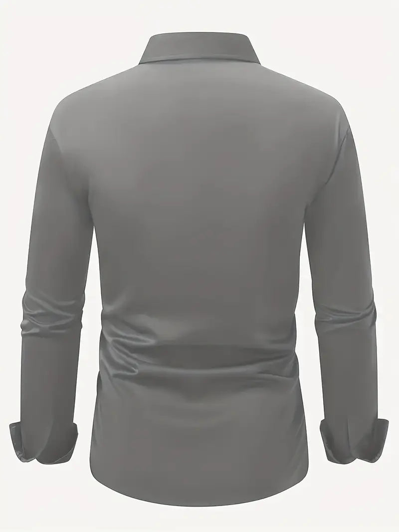 Slim Fit Wrinkle-Resistant Shirt