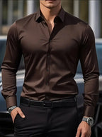 Slim Fit Wrinkle-Resistant Shirt