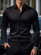 Slim Fit Wrinkle-Resistant Shirt
