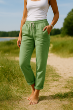 Cotton and Linen Trousers