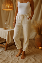Cotton and Linen Trousers