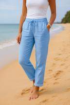 Cotton and Linen Trousers