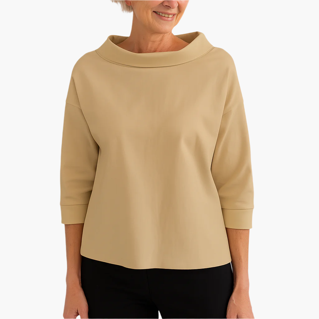 Women's Stand Collar Top