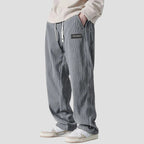 Straight-Leg Corduroy Trousers