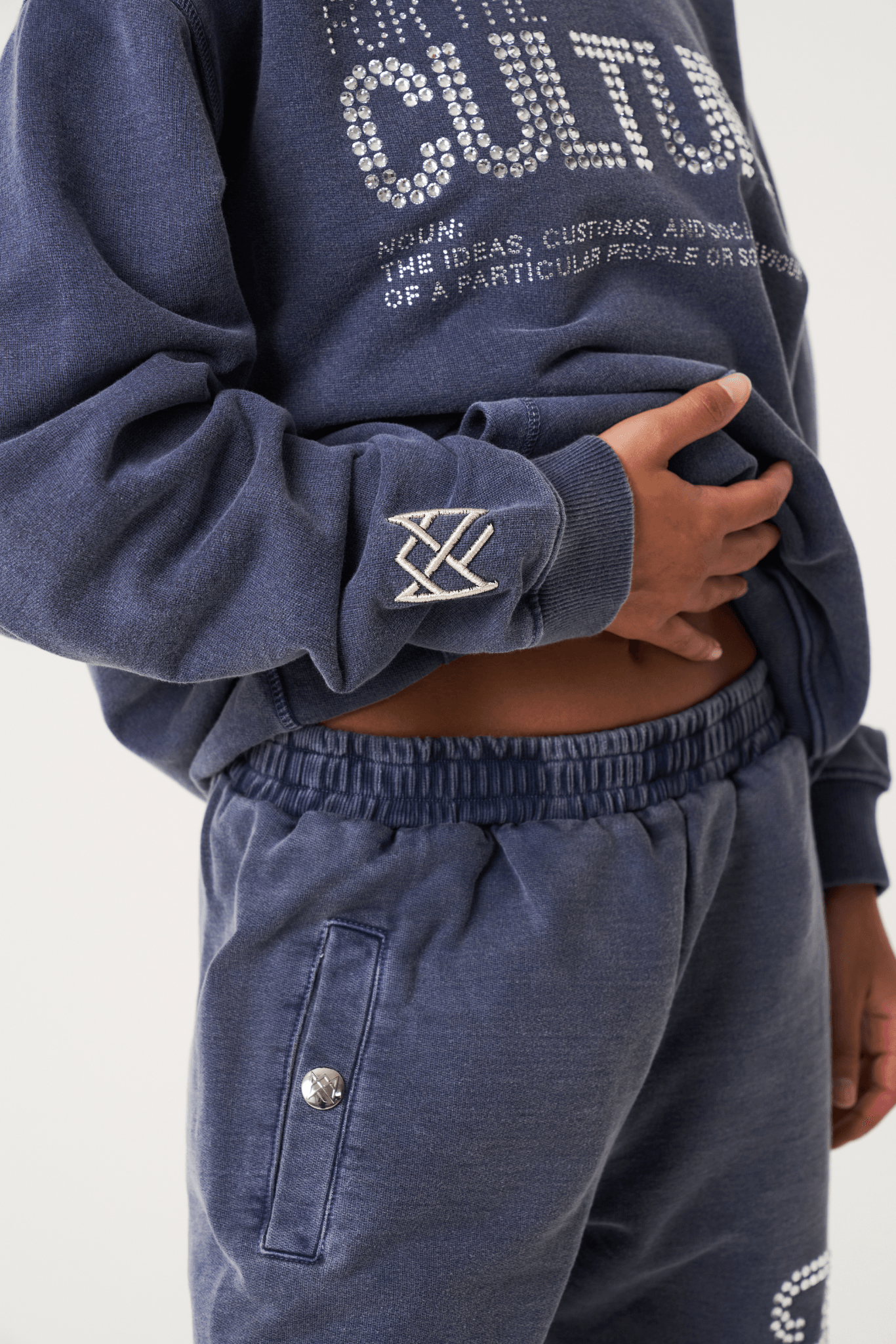 Oversized Graphic Hoodie Washed