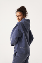 Oversized Graphic Hoodie Washed
