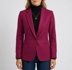 Women's tailored single breasted blazer