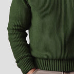 Men's Heavy Knit Turtleneck Sweater