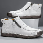 Men's Orthopedic Ankle Boot with Side Zip