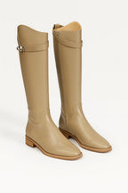 Knee-High Boots Flat Heel