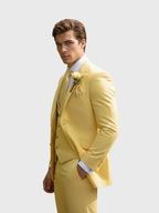 Modern Fit Three-Piece Suit for Men