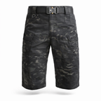 Men's cargo shorts featuring multiple pockets, made from a comfortable cotton blend, designed for a regular fit, perfect for casual wear and outdoor activities. 5