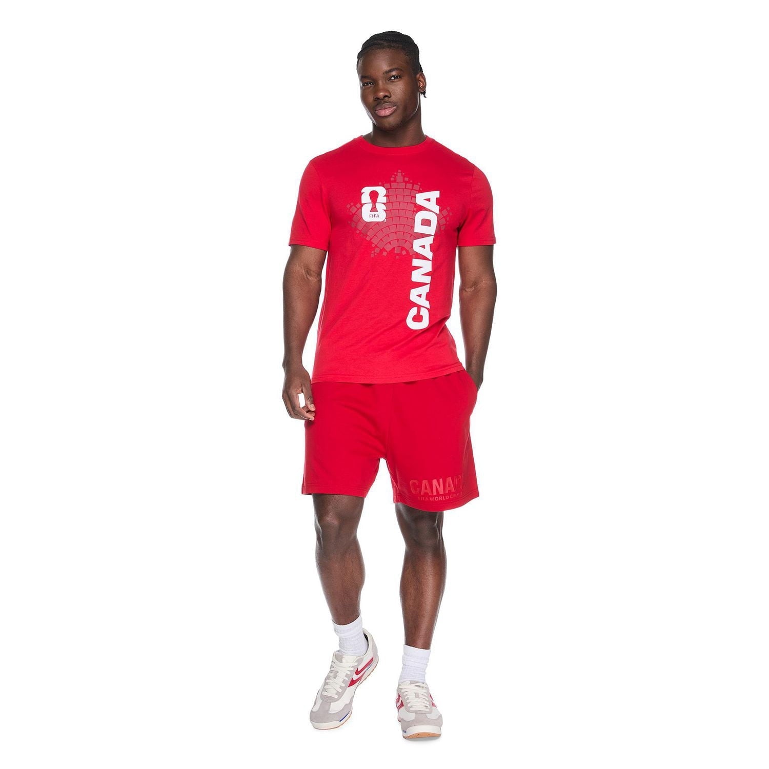 Men's graphic t-shirt featuring a stylish design for World Cup 2026, perfect for casual wear and showcasing your love for soccer. 4
