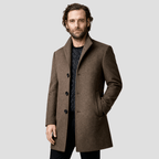Single-Breasted Quilted Coat