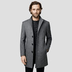 Single-Breasted Quilted Coat
