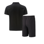 Men's Cotton Co-Ord Set Polo Shirt Shorts