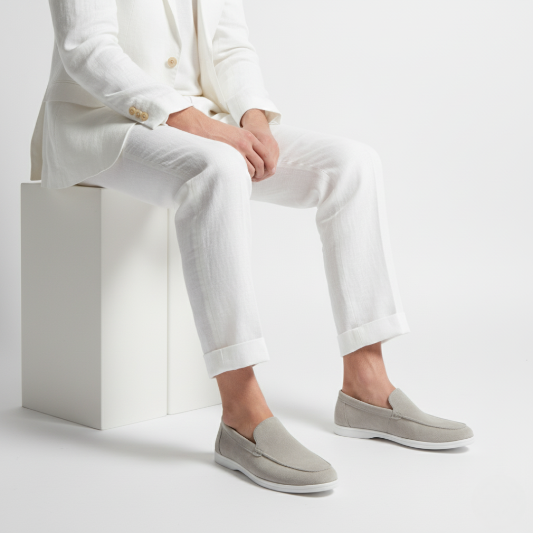 Men's Suede Loafers