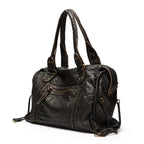 Vintage Style PU Leather Handbag