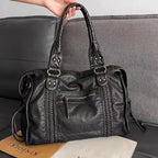 Vintage Style PU Leather Handbag