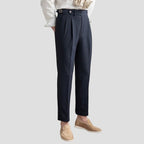 Men's Pleated Front Tailored Trousers