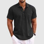 Classic Linen Polo Shirt