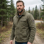 Men's Vintage Field Jacket Army Green