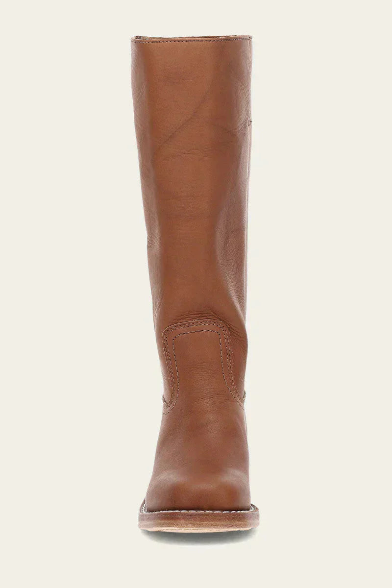 Leather Knee-High Boots