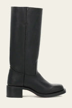 Leather Knee-High Boots