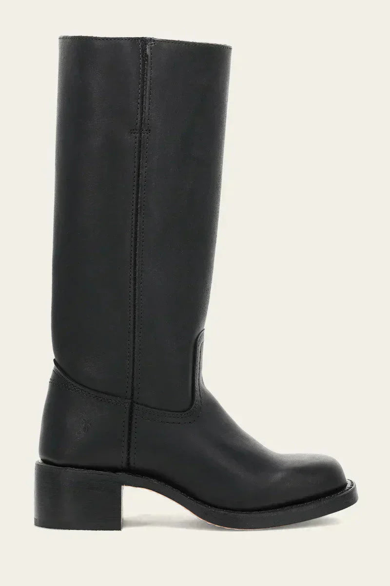 Leather Knee-High Boots