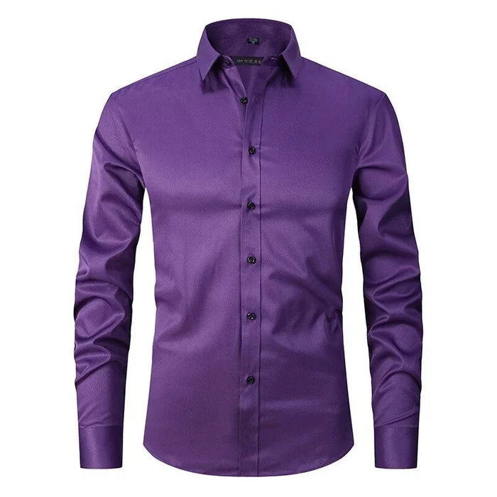 Slim-Fit Stretch Shirt