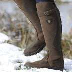 Women's Leather Knee-High Waterproof Boots