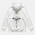 Men's Graphic Pullover Hoodie Vintage Compass