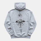 Men's Graphic Pullover Hoodie Vintage Compass