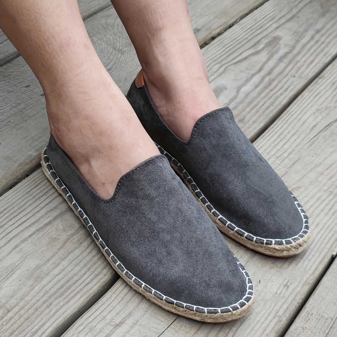 Men's Canvas Espadrille Slip-On Shoes
