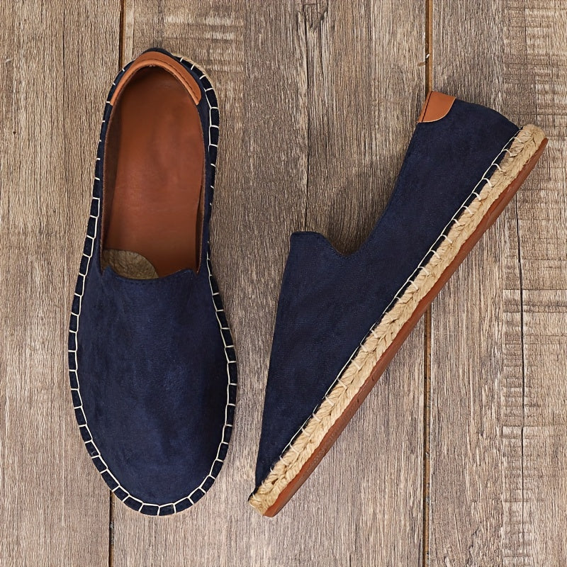 Men's Canvas Espadrille Slip-On Shoes