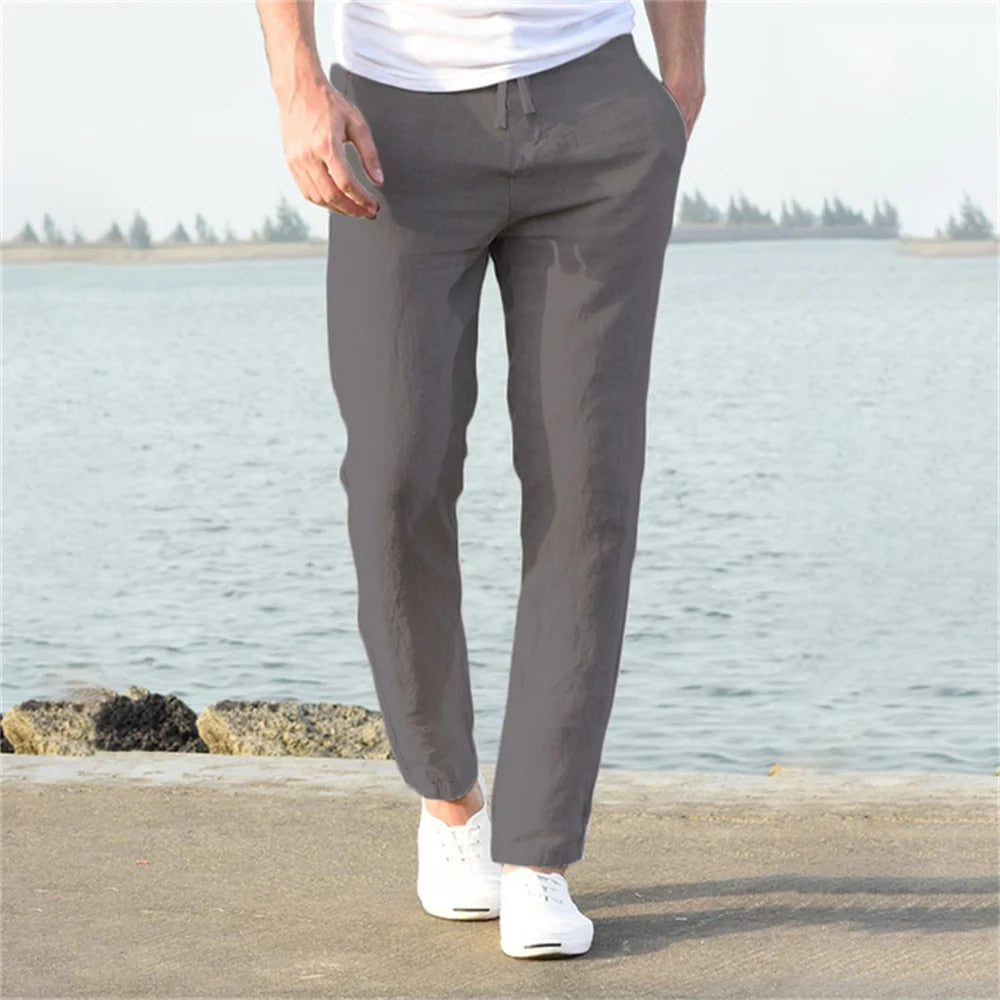 Men's Casual Linen Pants