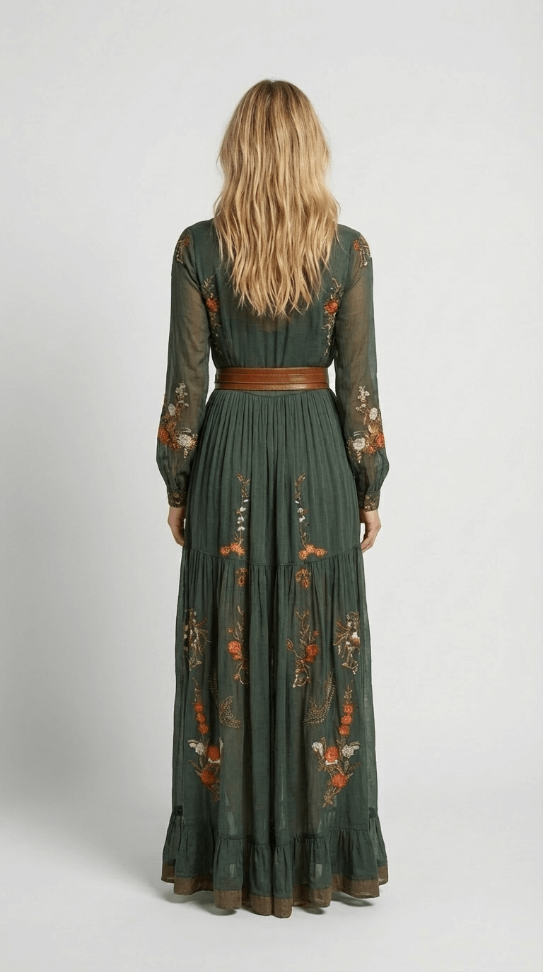 Indira Boho Maxi Dress